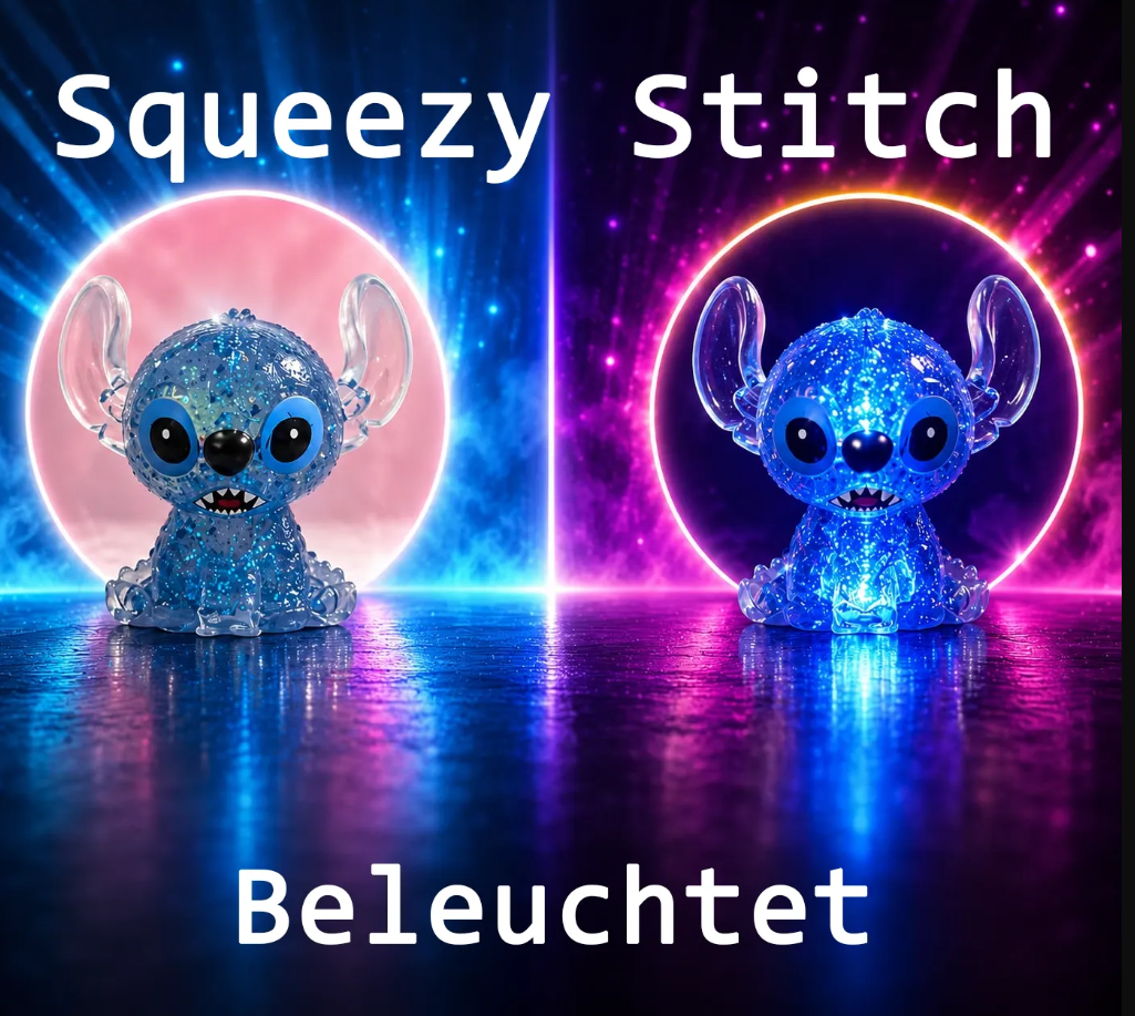 Squeezy Cartoon Alien LED