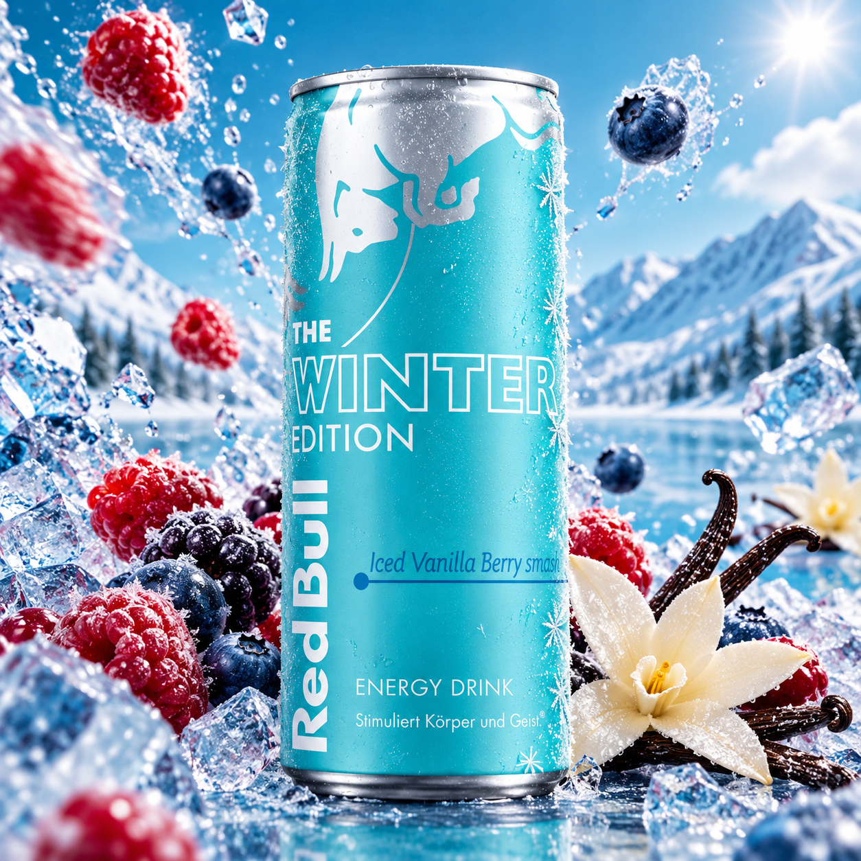 Red Bull - Iced Vanilla Berry 250ml