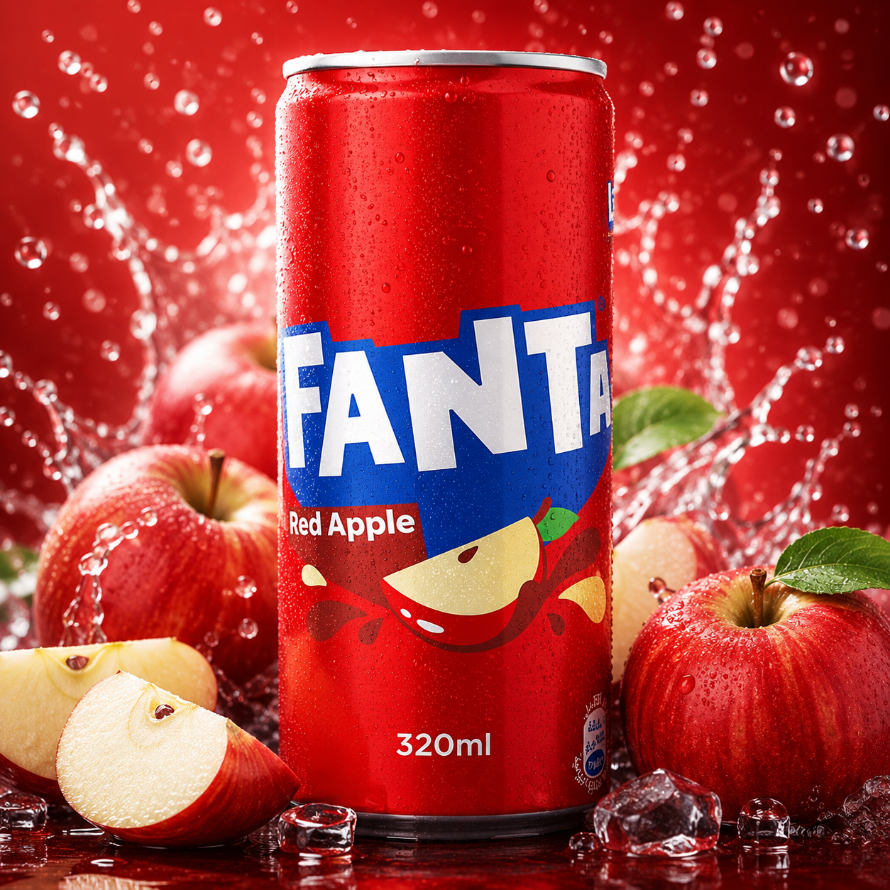 Fanta Red Apple Egypt 320ml