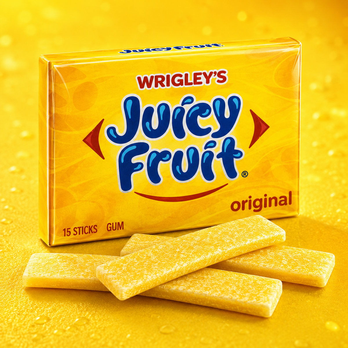 Wrigley's Juicy Fruit Kaugummi à 15 Streifen