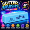 Butter Squishy Groß Blau