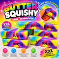 Butter Squishy Groß Regenbogen