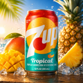 7UP Tropical Flavored 355ml