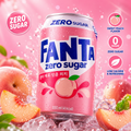Fanta Peach Zero Korea 350ml