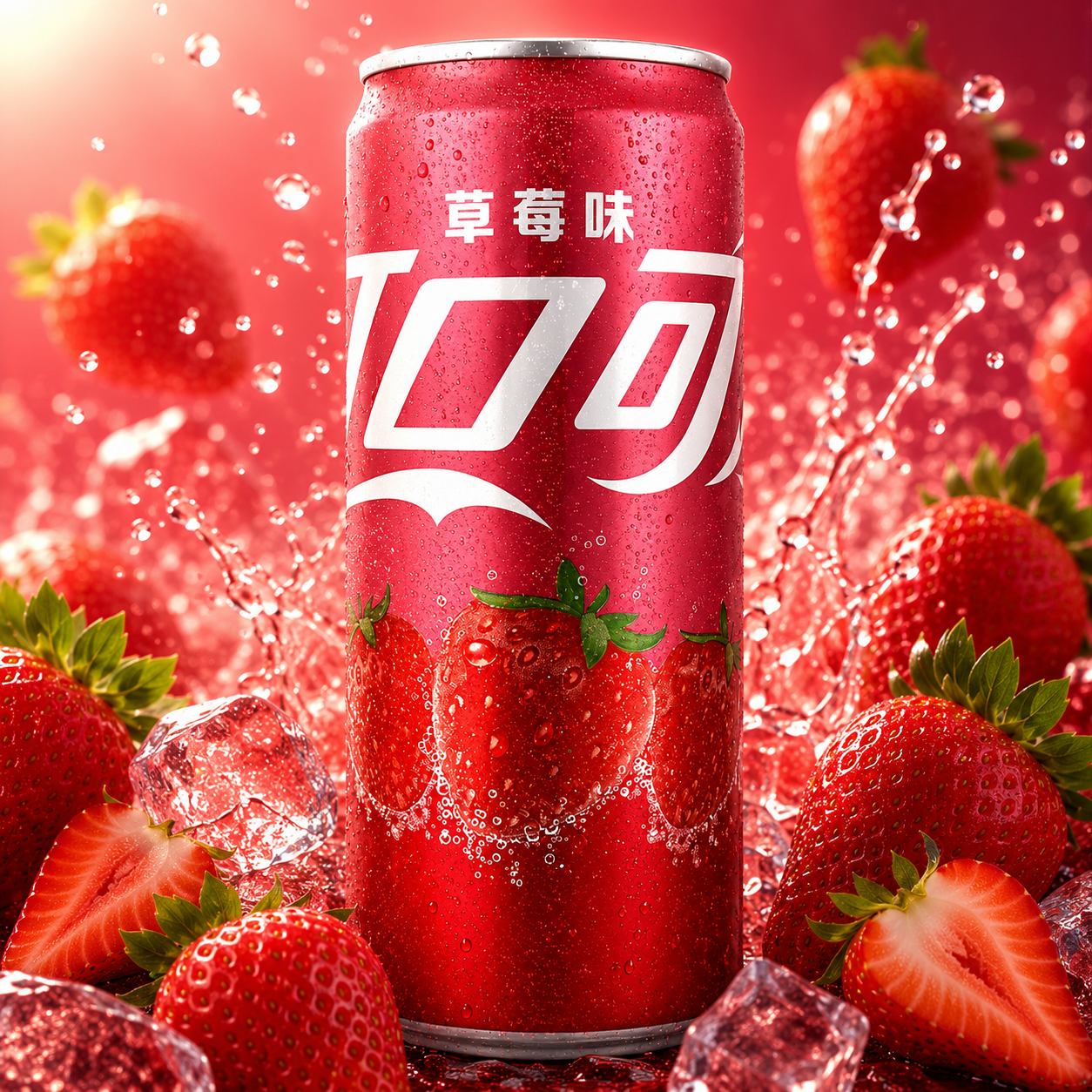 Coca-Cola Strawberry China 330ml