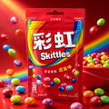 Skittles China Rot 40g