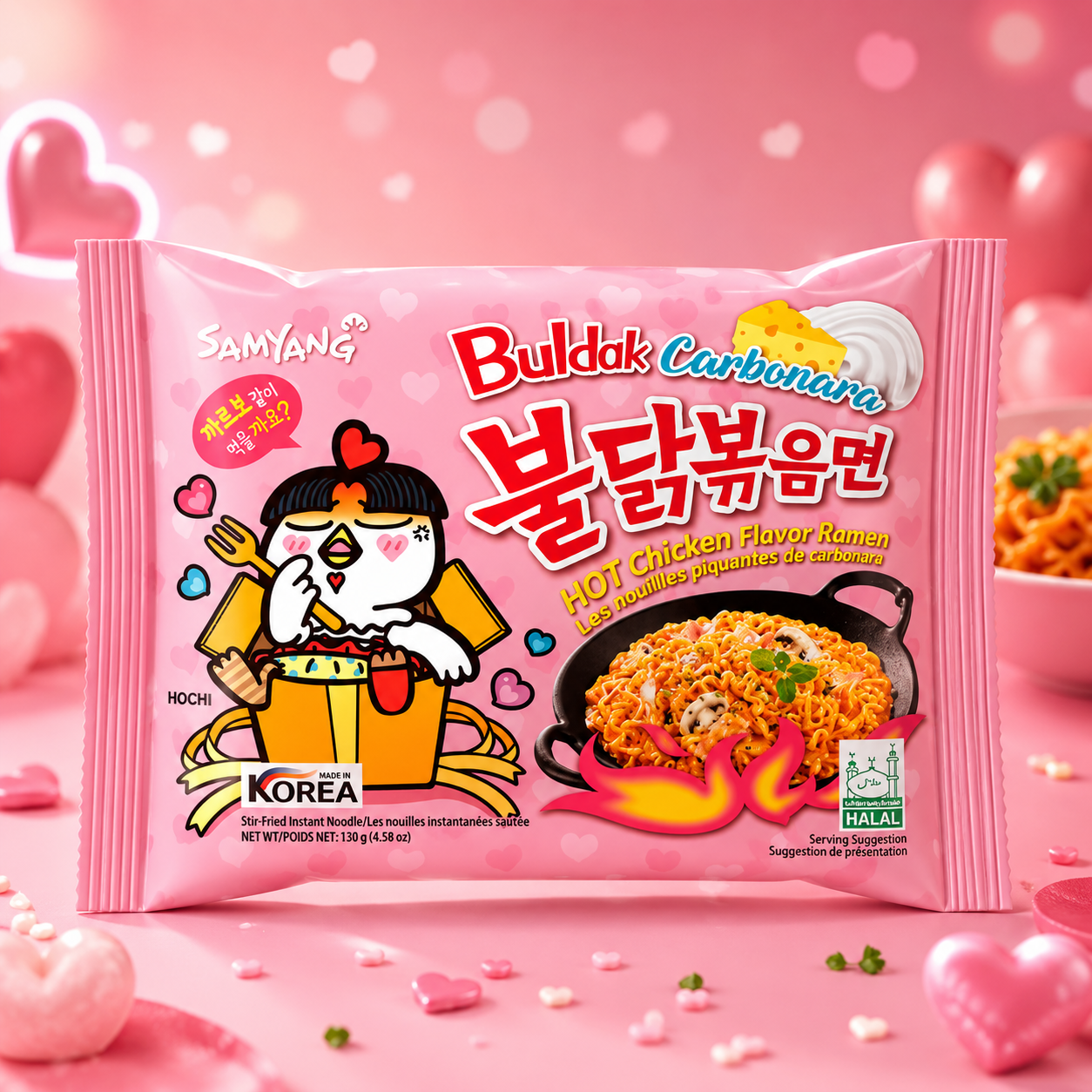 Samyang Buldak Carbonara Hot Chicken Flavor Ramen 130g