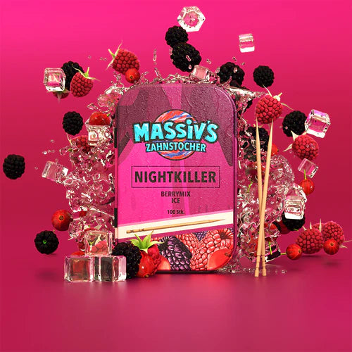 Massiv's Zahnstocher - Metalldose (Berrymix ICE)