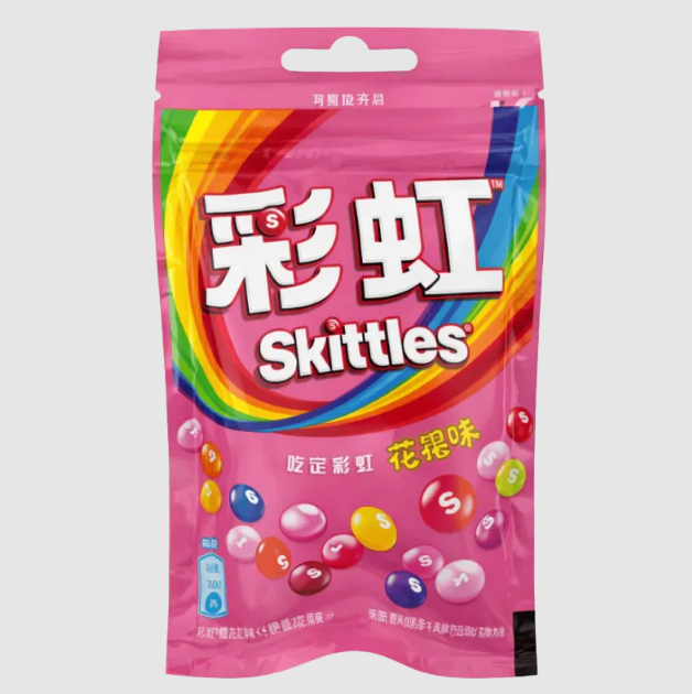 Skittles China Rosa 40g