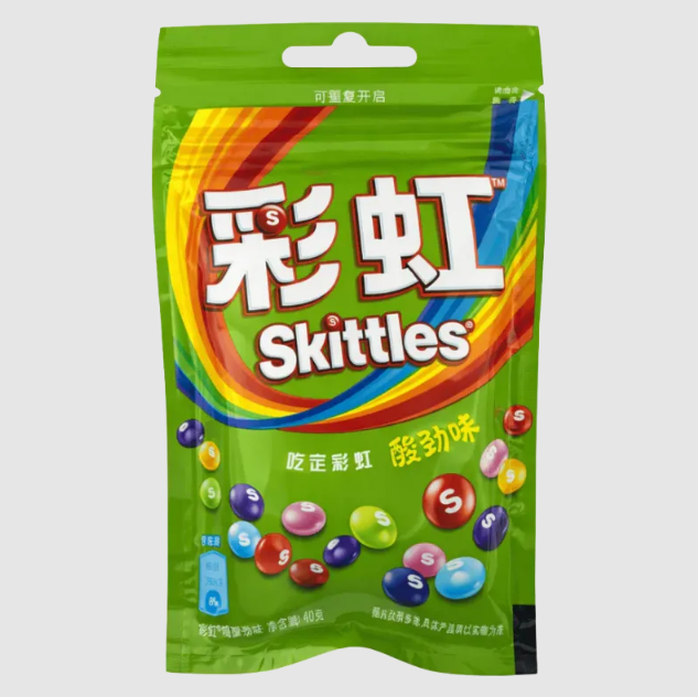Skittles China Grün 40g