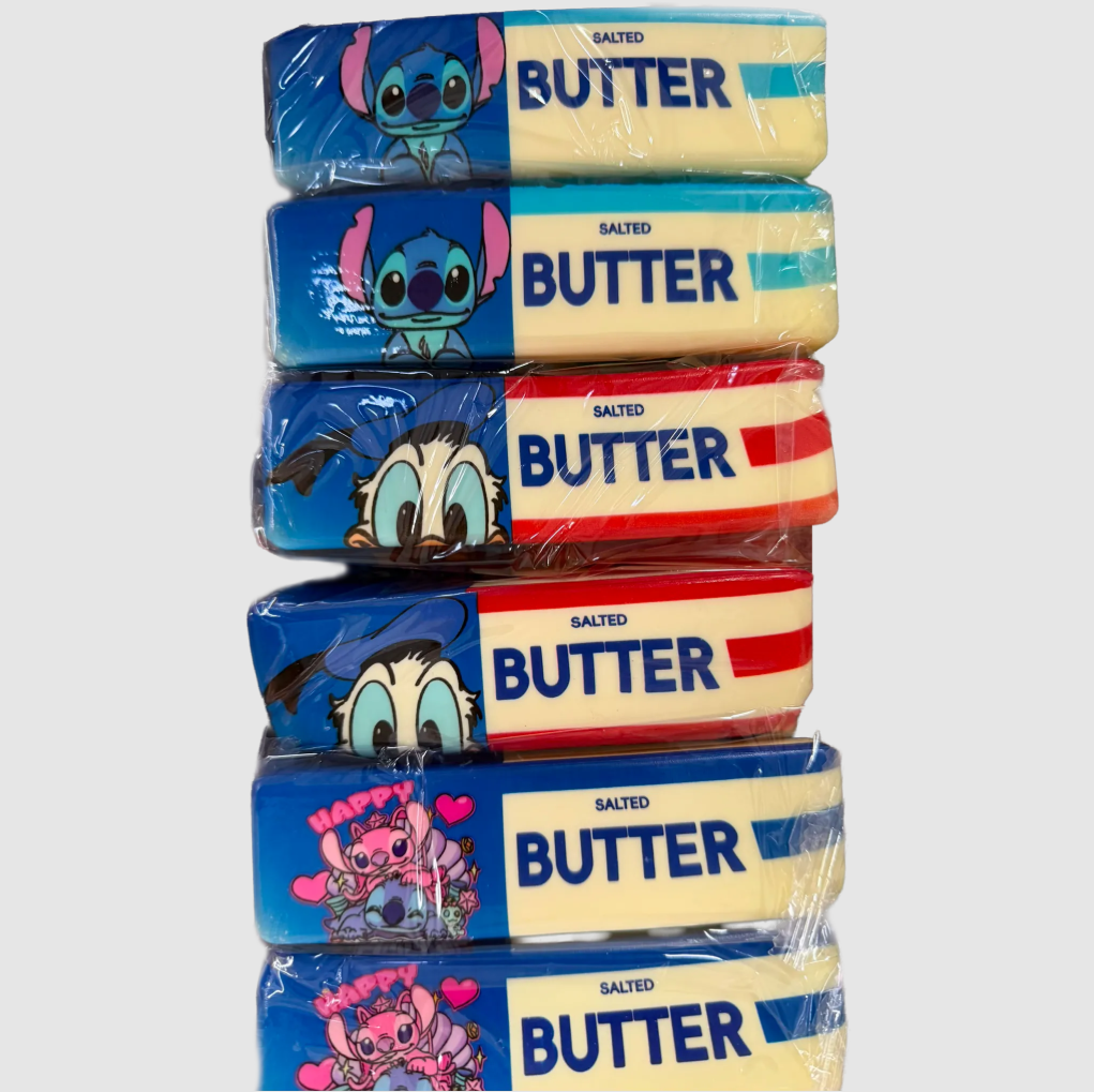 Butter Squishy Cartoon Groß